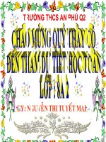 Chương III. §6. Giải bài toán bằng cách lập phương trình