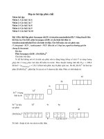 Bài tập trắc nghiệm  phức chất kèm đáp án   hóa vô cơ 