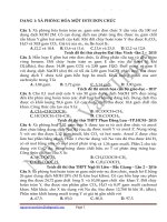 bài tập este chọn lọc ( hay và khó )