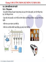 Chương 5 đo lường trong hệ thống tự động hóa phần 2 