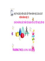 Ôn tập Chương II. Phân thức đại số