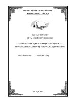 NGHIÊN CỨU KHOA HỌC Thiết kế và sử dụng sách điện tử về động vật trong môn Tự nhiên và xã hội ở Tiểu học