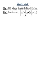 Chương I. §2. Nhân đa thức với đa thức