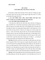 ĐỀ CƯƠNG GIỚI THIỆU bộ LUẬT dân sự 2015 