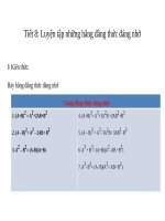 Chương I. §5. Những hằng đẳng thức đáng nhớ (tiếp)