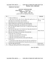 Đủ các biểu mẫu đại hội công đoàn cơ sở