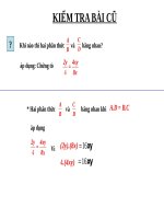 Chương II. §2. Tính chất cơ bản của phân thức