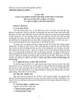 Cuộc thi sáng tạo khoa học kỹ thuật môn Sinh học dành cho học sinh