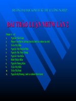 Bài thảo luận ngân hàng trung ương trình bày nghiệp vụ quản lý ngoại hối của ngân hàng trung ương  