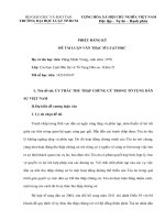 Ủy thác thu thập chứng cứ trong tố tụng dân sự việt nam 