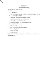 Đồ án thiết kế nhà máy sản xuất phân vi sinh từ rác thải sinh hoạt năng suất 5 tấngiờ 