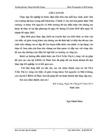 Đánh giá hiệu quả công tác dồn điền đổi thửa xã Phúc Sơn, huyện Tân Yên, tỉnh Bắc Giang giai đoạn 20132015