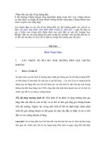 Bài thảo luận môn phân tích tài chính phân tích các yếu tố tác động đến thị trường chứng khoán 