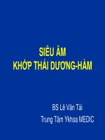 Bs tai   sieu am khop thai duong ham 