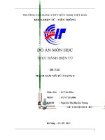 do an thuc hanh dien tu MẠCH GIẢI mã từ 3 SANG 8