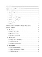 Đồ án nghiên cứu tính toán thiết kế hộp số xe du lịch