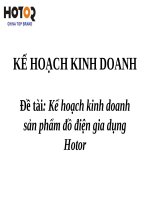 KẾ HOẠCH KINH DOANH 