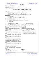 GIÁO ÁN TỰ CHỌN NGỮ VĂN 7 BẢN CHI TIẾT MỚI NHẤT NĂM HỌC 2017  2018