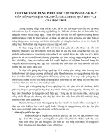 THIẾT kế và sử DỤNG PHIẾU học tập TRONG GIẢNG dạy môn CÔNG NGHỆ 10 NHẰM NÂNG CAO HIỆU QUẢ học tập của học SINH