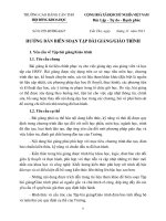 Hướng dẫn biên soạn tập bài giảng, giáo trình