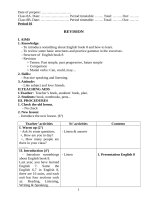 giáo án tiếng anh 8 cả năm ( soạn chuẩn KTKN)