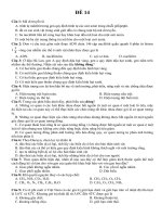Đề 14 14 đề ôn thi sinh 2019 có đáp án