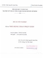 Nhà hàng chay phật giáo  