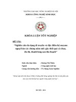 Nghiên cứu đa dạng di truyền và đặc điểm hệ enzyme  ngoại bào các chủng nấm mốc gây thối quả cà chua,  đu đủ, thanh long sau thu hoạch