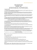 TIÊU CHUẨN VIỆT NAM VỀ HỆ THỐNG CẤP THOÁT NƯỚC – QUY PHẠM QUẢN LÍ KĨ THUẬT