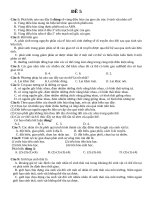 Đề 5 14 đề ôn thi sinh 2019