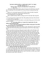 NỘI DUNG bồi DƯỠNG mô đun TH34 công tác chủ nhiệm lớp ở trường tiểu học 