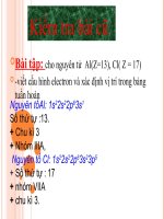 Bài 10. Ý nghĩa của bảng tuần hoàn các nguyên tố hoá học