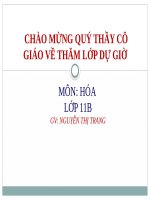 Bài 21. Công thức phân tử hợp chất hữu cơ