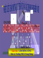 Bài 48. Luyện tập: Rượu etylic, axit axetic và chất béo