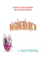 Bài 11. Luyện tập: Bảng tuần hoàn, sự biến đổi tuần hoàn cấu hình electron nguyên tử và tính chất của các nguyên tố hoá học