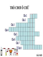 Bài 4. Phản ứng trao đổi ion trong dung dịch các chất điện li