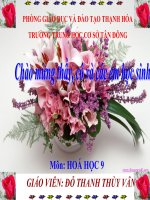 Bài 35. Cấu tạo phân tử hợp chất hữu cơ