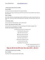 de thi thu mon van 2014 de thi thu van truong luong the vinh 