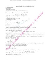 Bồi dưỡng khối 11 toán cấp số cộng