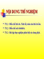 Bài 27. Bài thực hành số 2. Tính chất hoá học của khí clo và hợp chất của clo