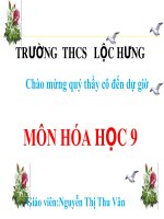 Bài 48. Luyện tập: Rượu etylic, axit axetic và chất béo
