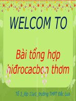 Bài 35. Benzen và đồng đẳng. Một số hiđrocacbon thơm khác