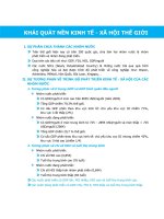 tóm tắt lý thuyết địa lý 11