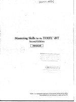 How to master skills for the TOEFL iBT listening – advanced (link tải audio ở trang cuối)