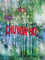 Bài 32. Chuyển hóa