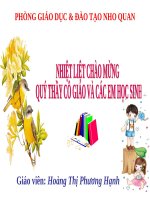 Bài 51. Đa dạng của lớp Thú: Các bộ Móng guốc và bộ Linh trưởng