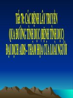 Bài 64. Các bệnh lây truyền qua đường sinh dục (bệnh tình dục)