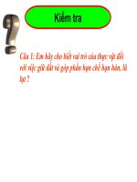 Bài 48. Vai trò của thực vật đối với động vật và đối với đời sống con người