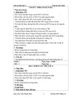 Chủ đề 1 chuẩn (Giáo án sinh 9 kì 1)