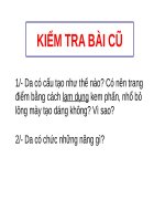Bài 42. Vệ sinh da